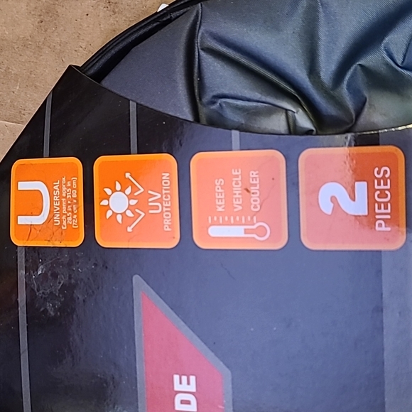 NIP Star Wars Auto Spring Shade Car Windshield Sun Shade Blocker - Picture 3 of 8